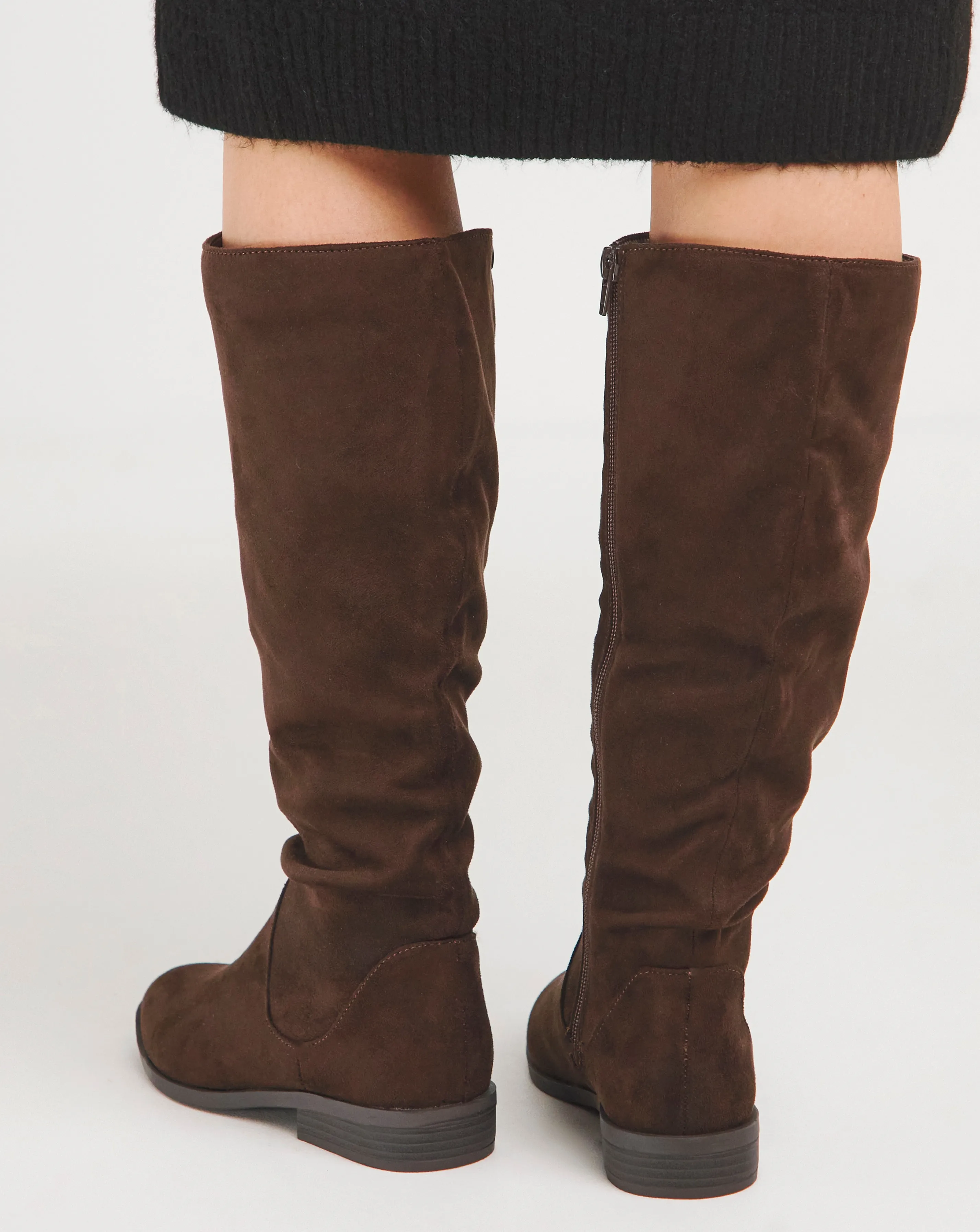 Evren Ruched Boot Extra Wide EEE Fit Super Curvy Calf