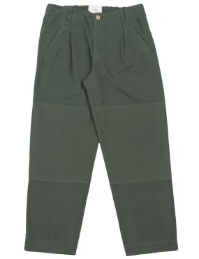 Folk Assembly Work Pant Brushed Dark Olive