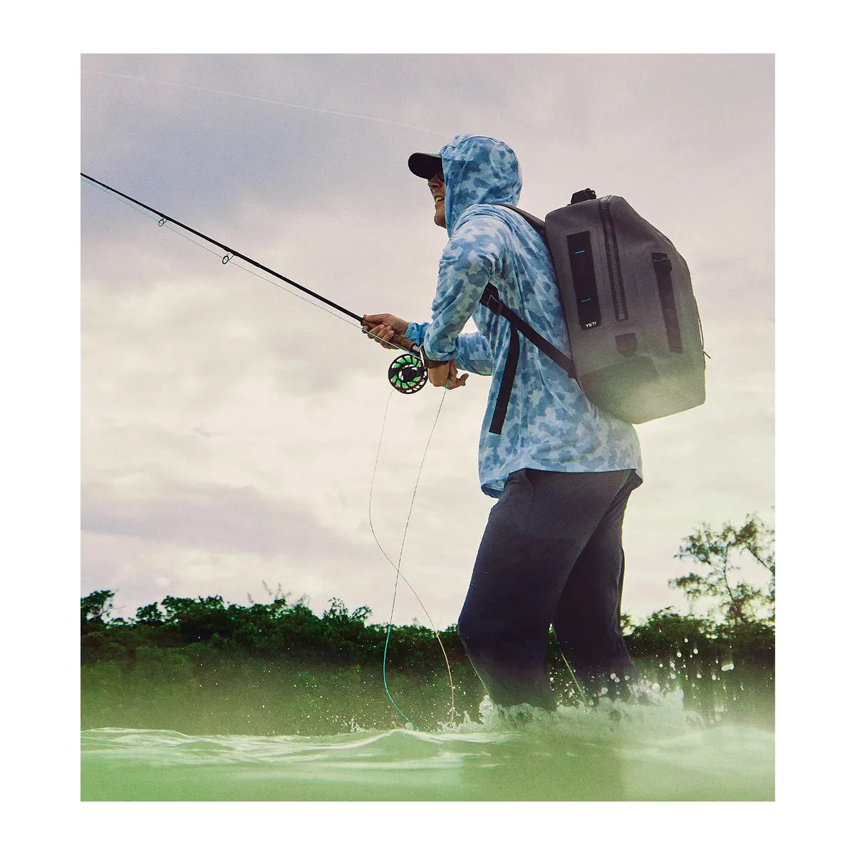 Free Fly Bamboo Lightweight Hoody Tidewater Camo