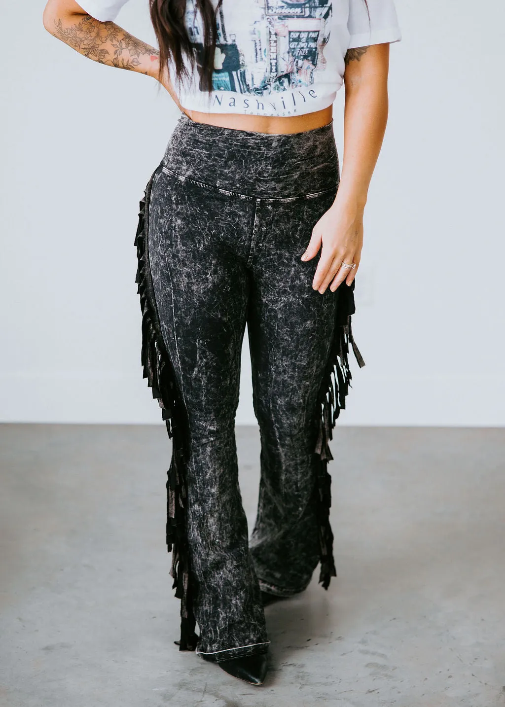 Fringe Feelings Flare Pant