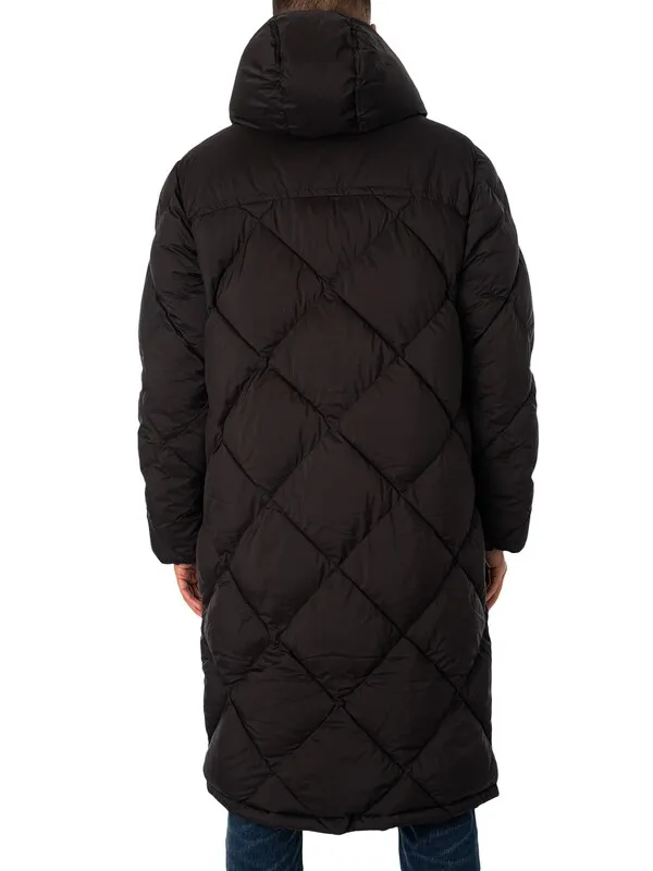 G-Star RAW Whistler Long Blanket Jacket - Dark Black