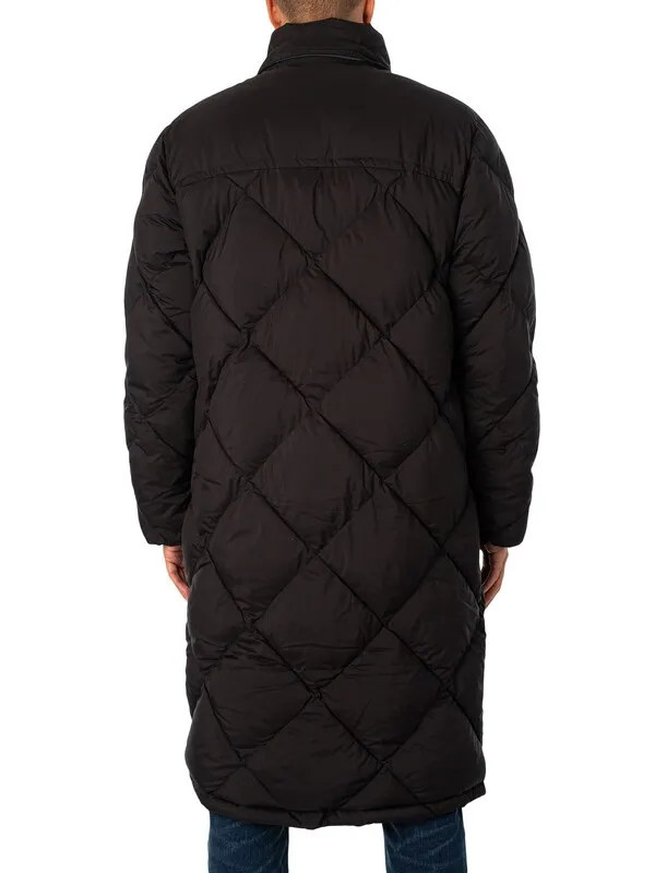 G-Star RAW Whistler Long Blanket Jacket - Dark Black