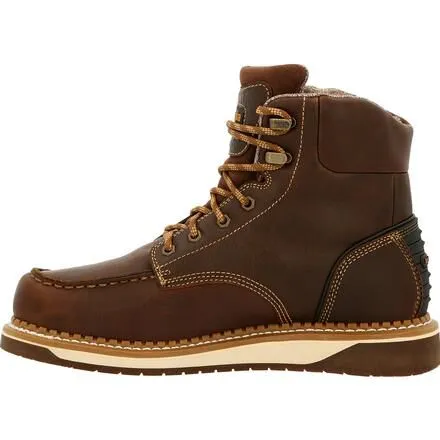 Georgia Boot AMP LT Wedge Waterproof Moc-Toe Work Boot