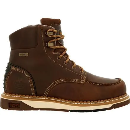 Georgia Boot AMP LT Wedge Waterproof Moc-Toe Work Boot