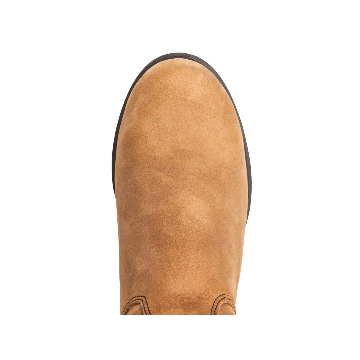 Georgia Farm 'n Ranch Mens Mississippi Tan Leather Wellington Work Boots