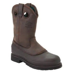 Georgia Men's 12 Muddog Wellington Work Boot - Mississippi Brown G5514