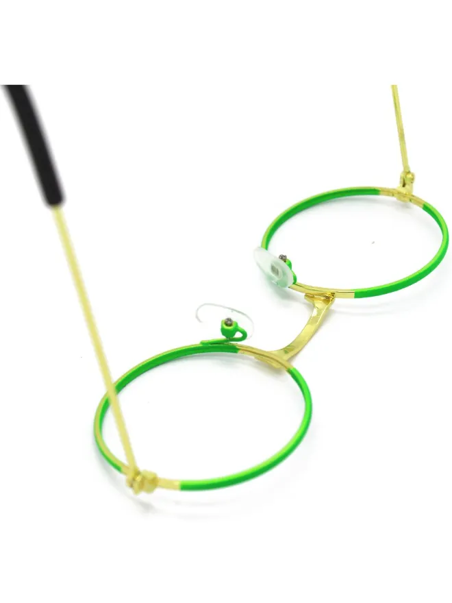 Girls Encanto Inspired Mirabel Green Glasses Prop Frames