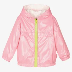 Girls Pink Windbreaker Jacket