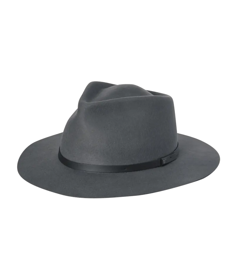 Goodwin - Unisex Wide Brim Fedora Hat