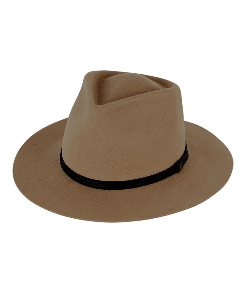 Goodwin - Unisex Wide Brim Fedora Hat