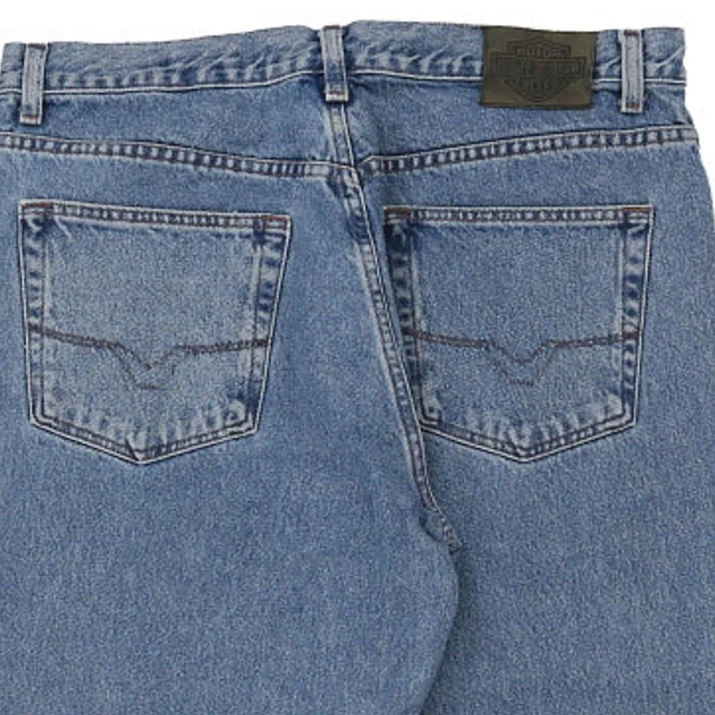 Harley Davidson Jeans - 36W 36L Blue Cotton