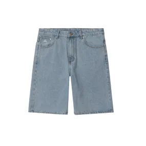 Helas Classic Denim Shorts Washed Light Blue