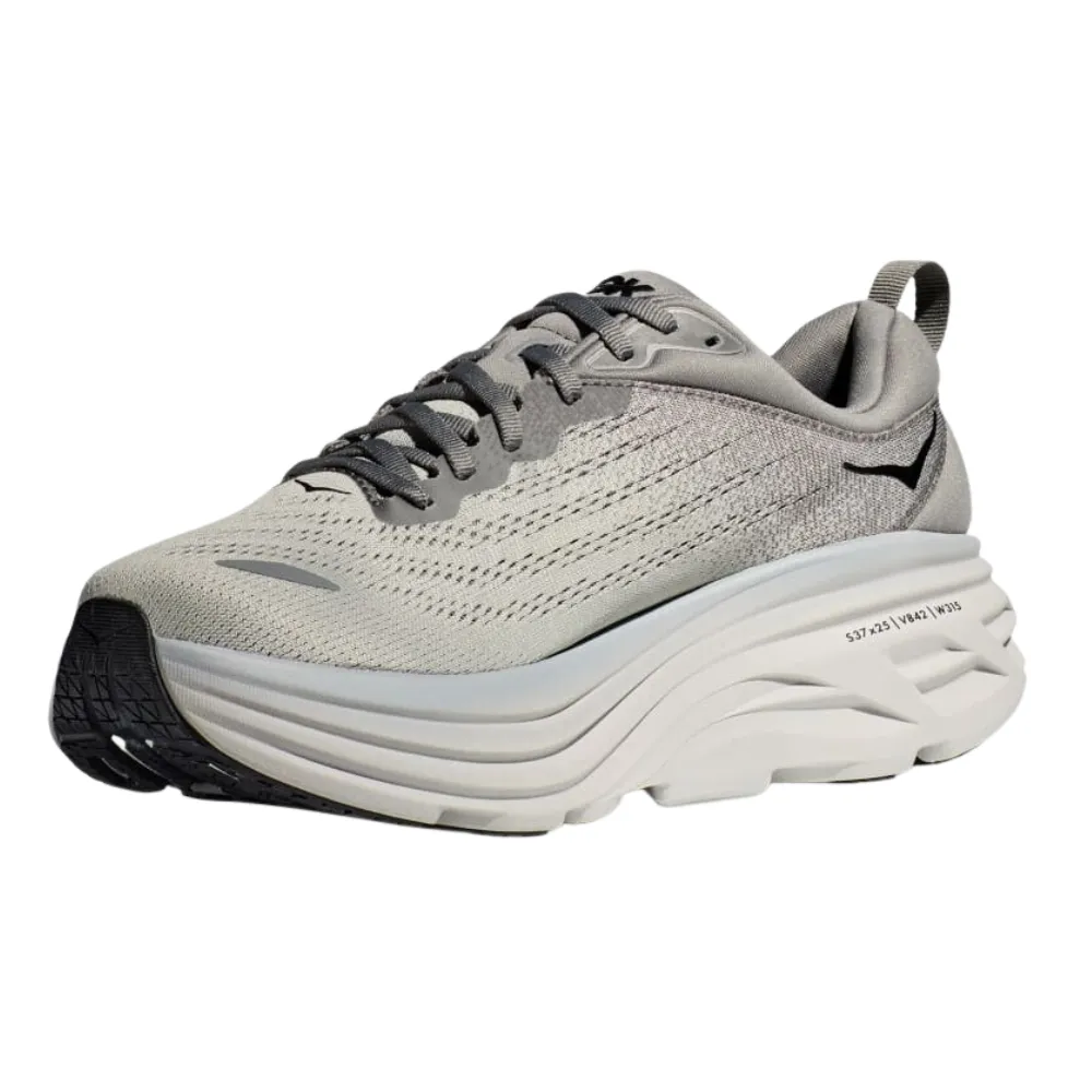 Hoka Bondi 8 Sneaker Sharkskin/Harbor Mist (Men's)