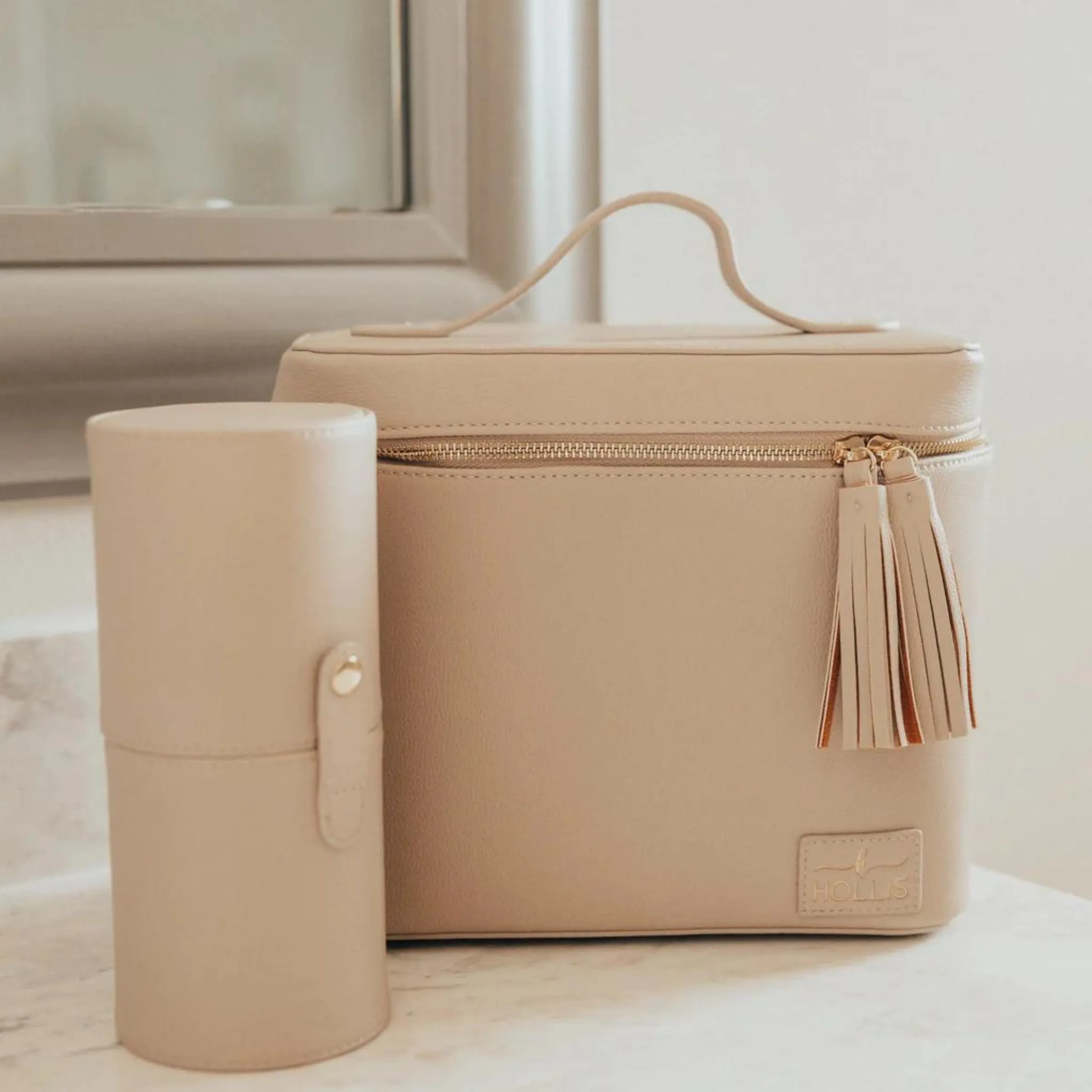 Hollis | Lux Bag in Nude