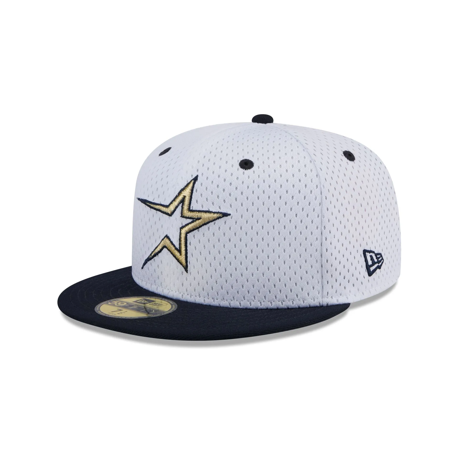 Houston Astros Throwback Mesh 59FIFTY Fitted Hat