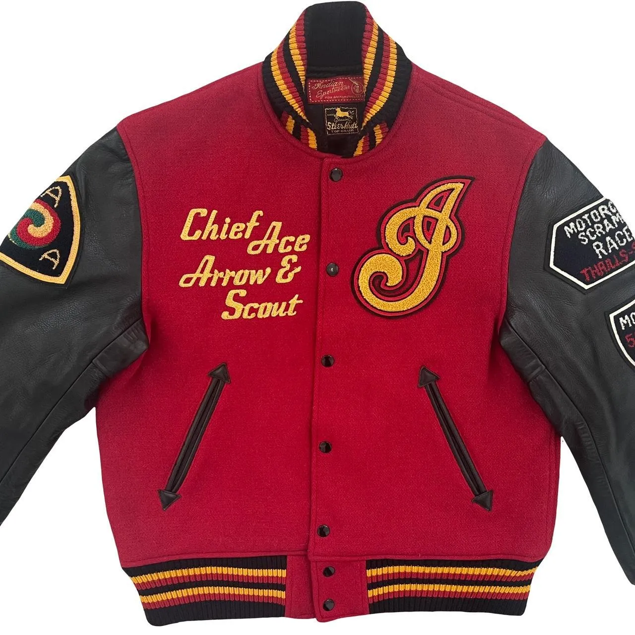 Indian Motorcycle Varsity Jacket - M