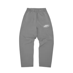 ISLAND PUFF PRINT OPEN HEM PANT [GULLY GREY]