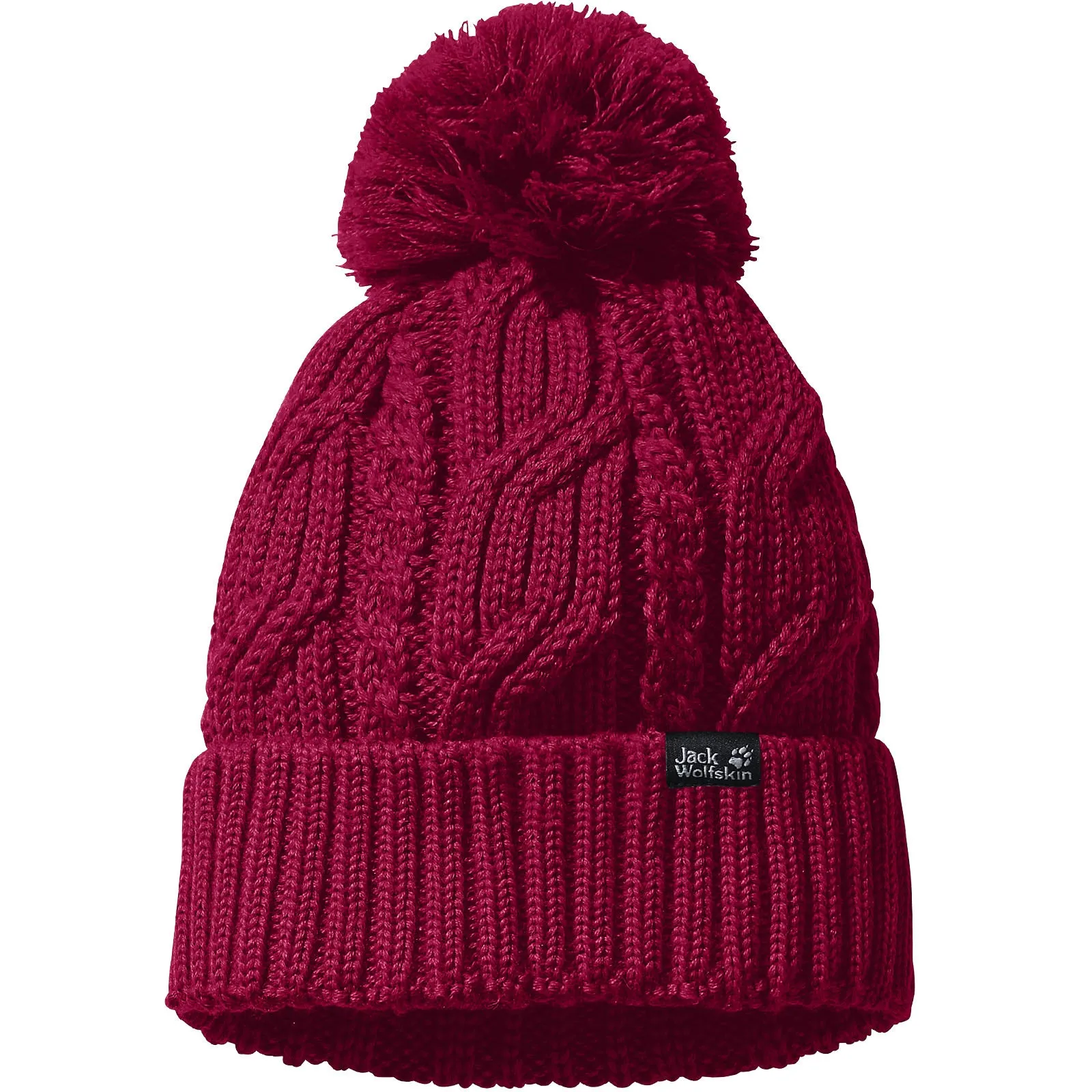 Jack Wolfskin Unisex Stormlock Windproof Fleece Lined Bobble Hat