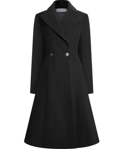 James Lakeland Women's Princess Black Coat