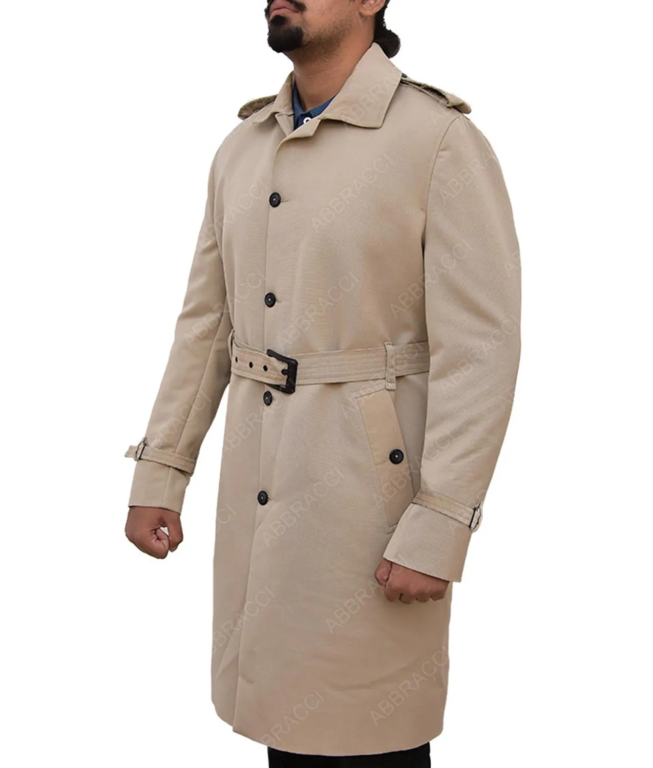 John Constantine Khaki Trench Coat - Discounted Offer