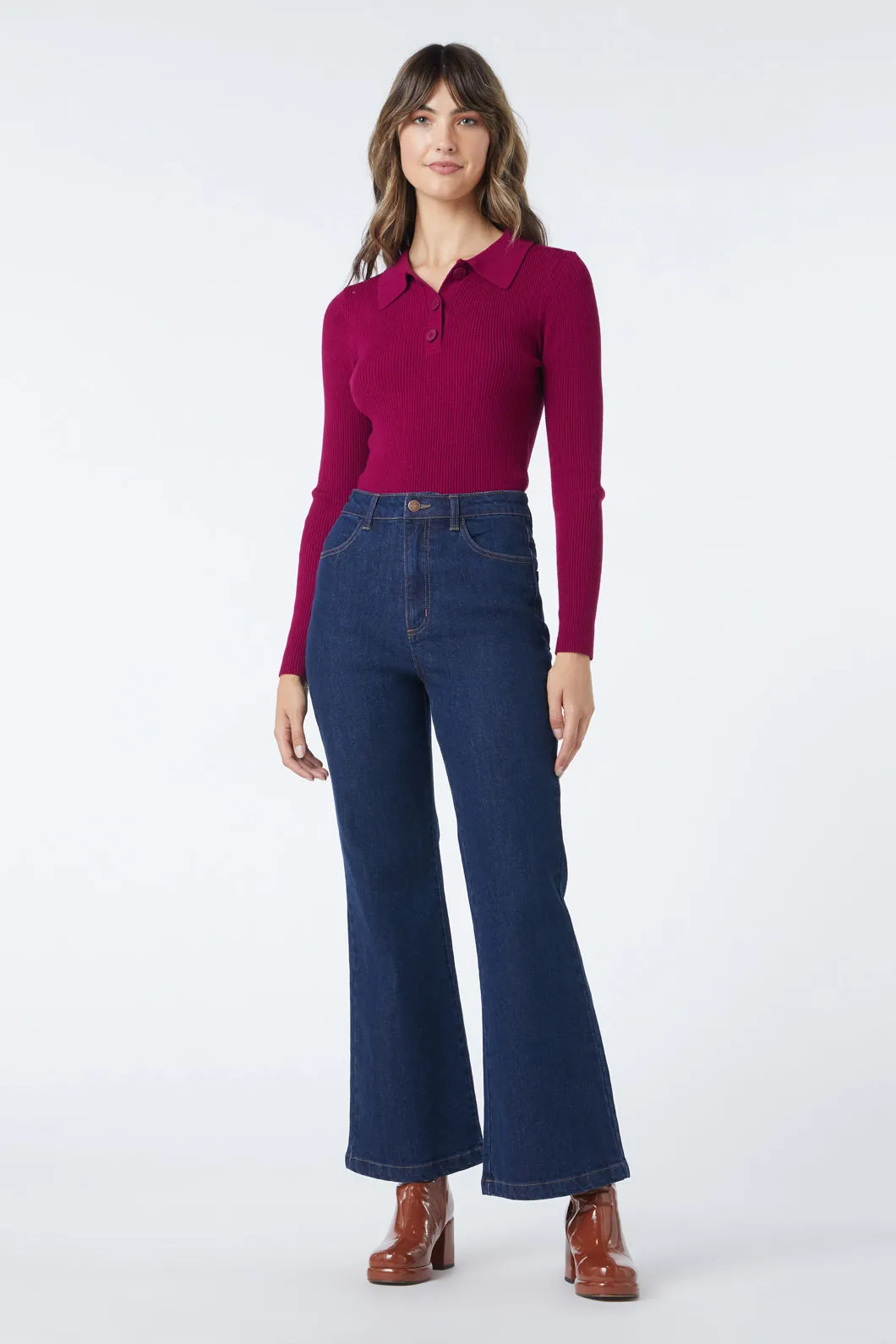 Josie Embroidered Jean