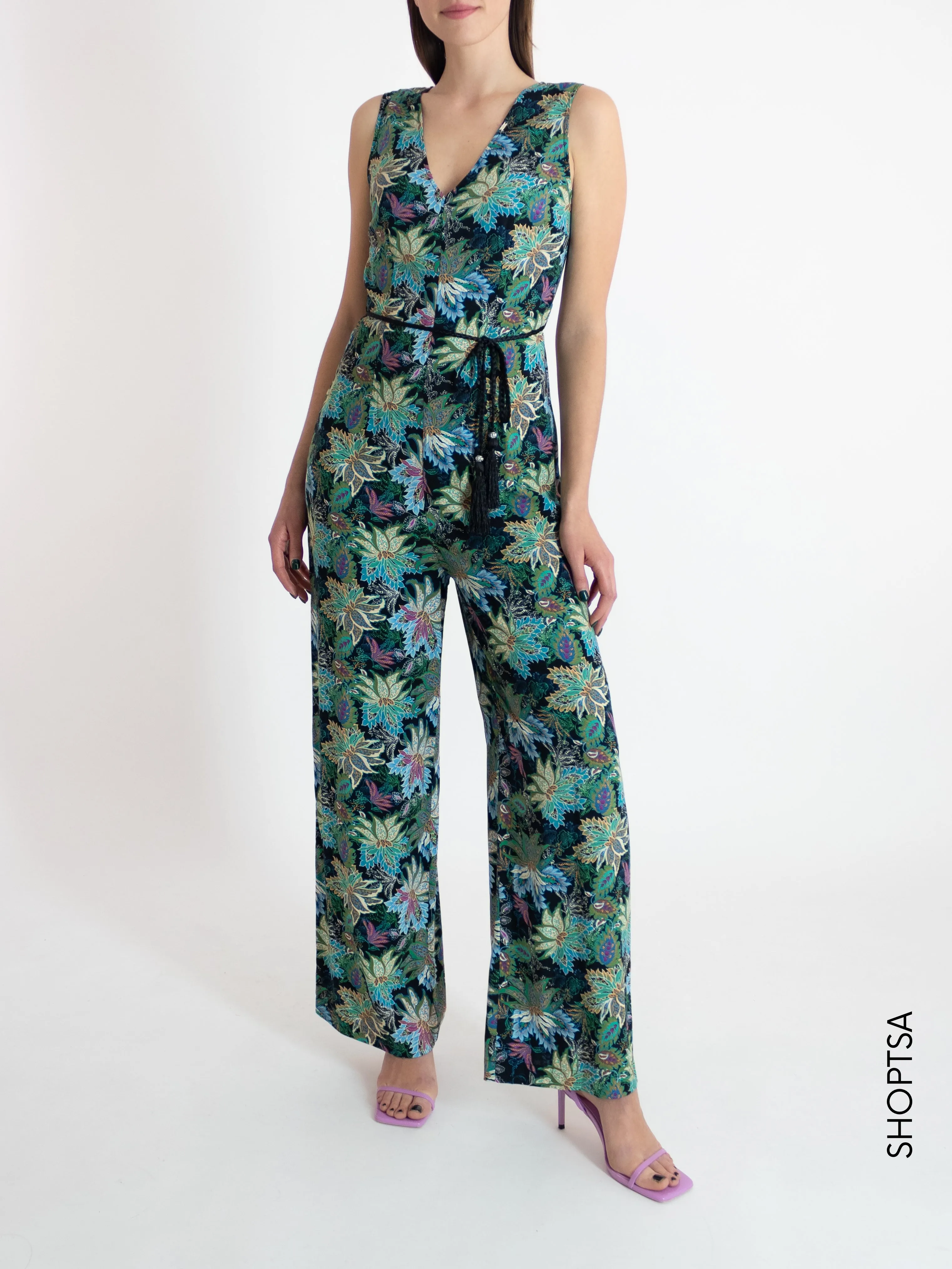 Jumpsuit viscosa stampa - GAUDì