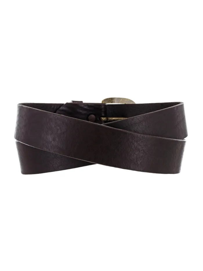 Justin 232BR Work Basic Leather Belt Brown