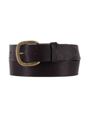 Justin 232BR Work Basic Leather Belt Brown