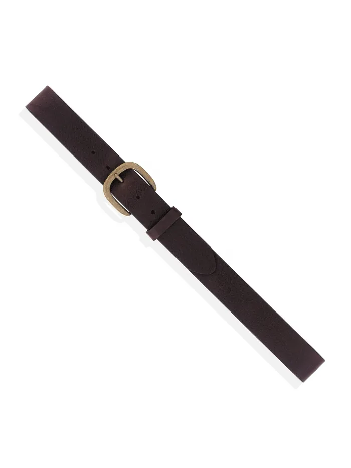 Justin 232BR Work Basic Leather Belt Brown