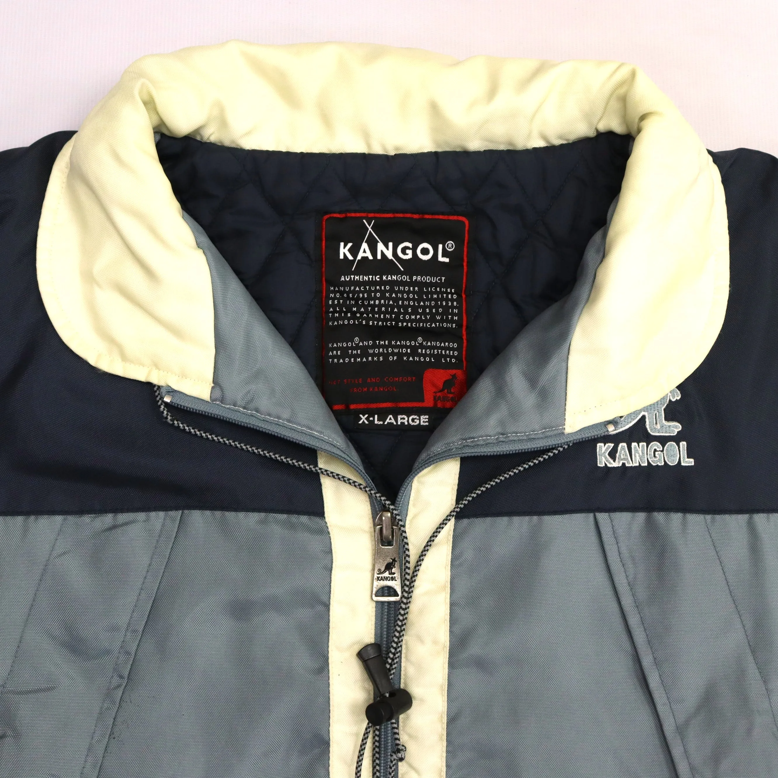 Kangol 90's Zip-Up Padded Jacket