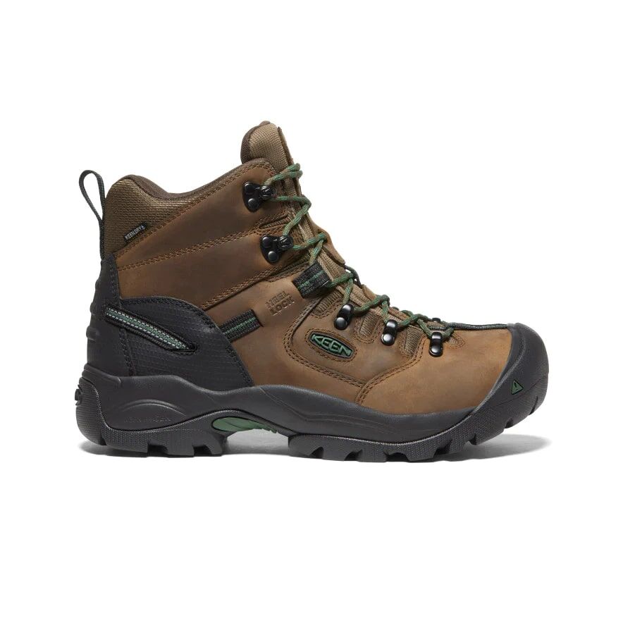 Keen Men's Pittsburgh Energy 6-In Carbon Fiber Toe Waterproof Boot in Brown