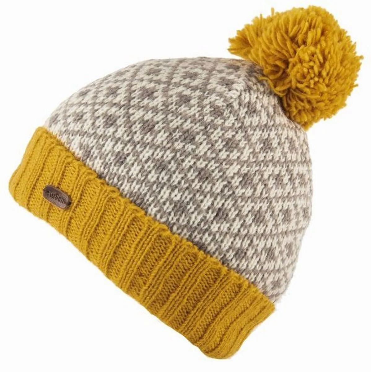 KuSan Bobble Hat Fleur de Lis