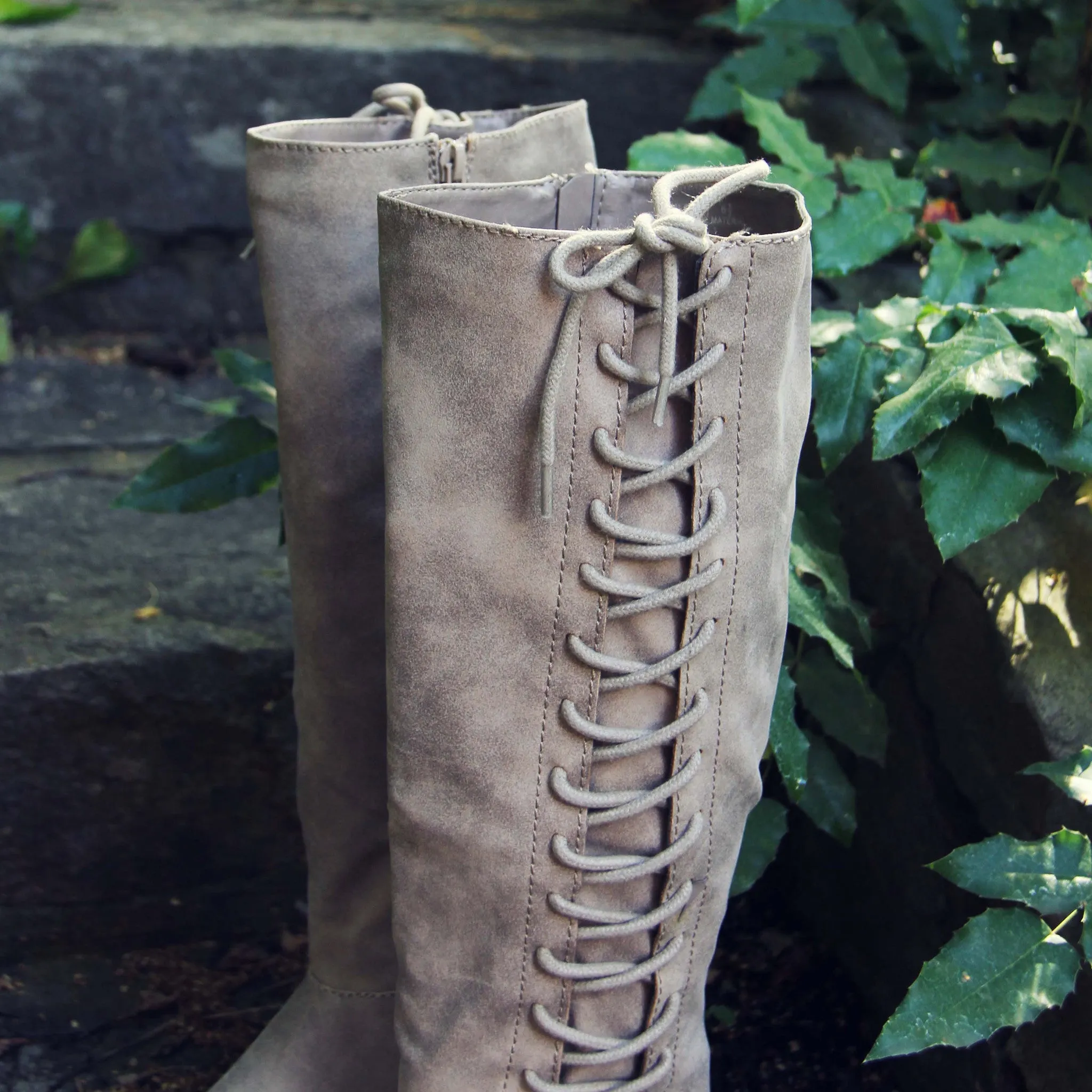 Lace Frost Boots