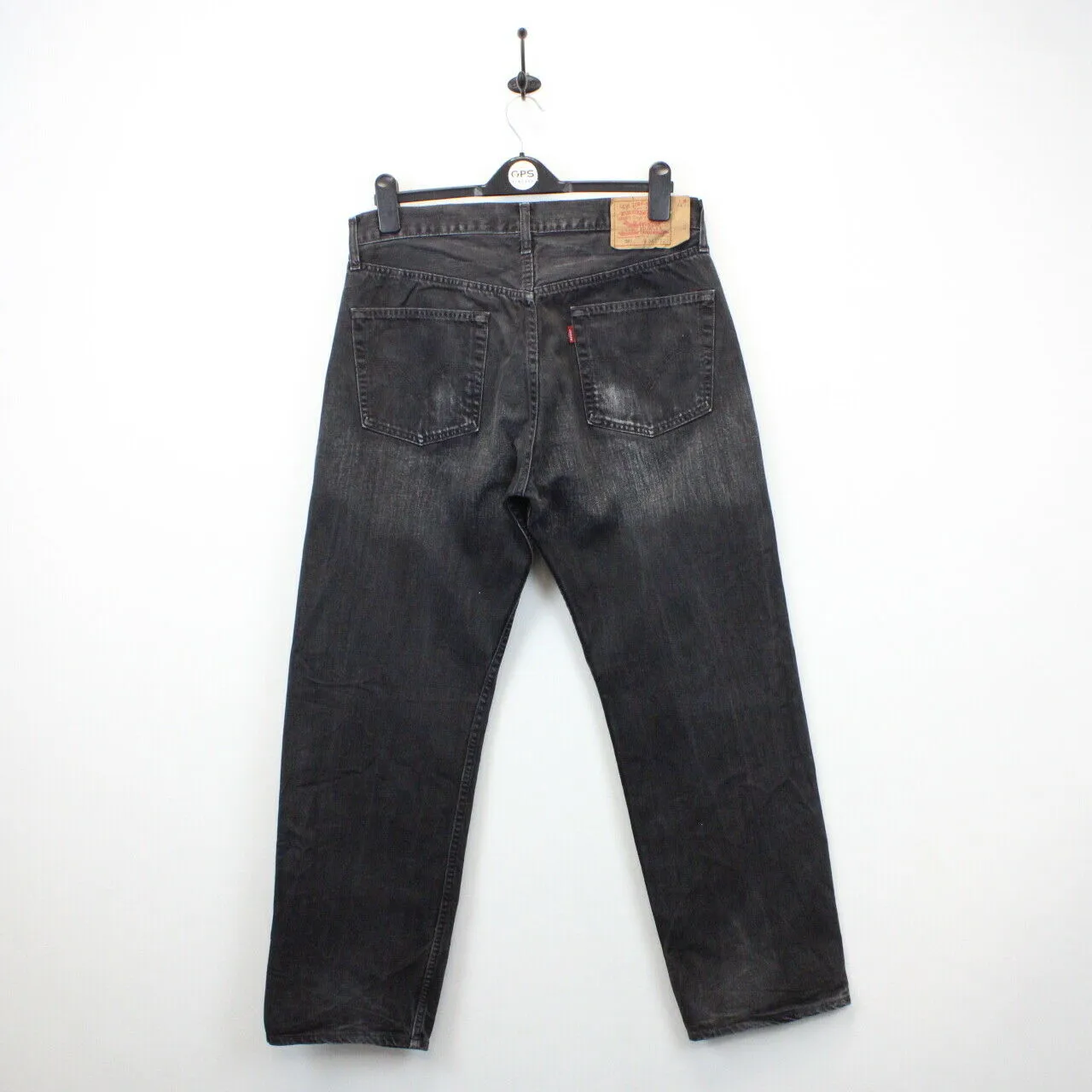 LEVIS 501 Jeans Black Charcoal | W34 L32