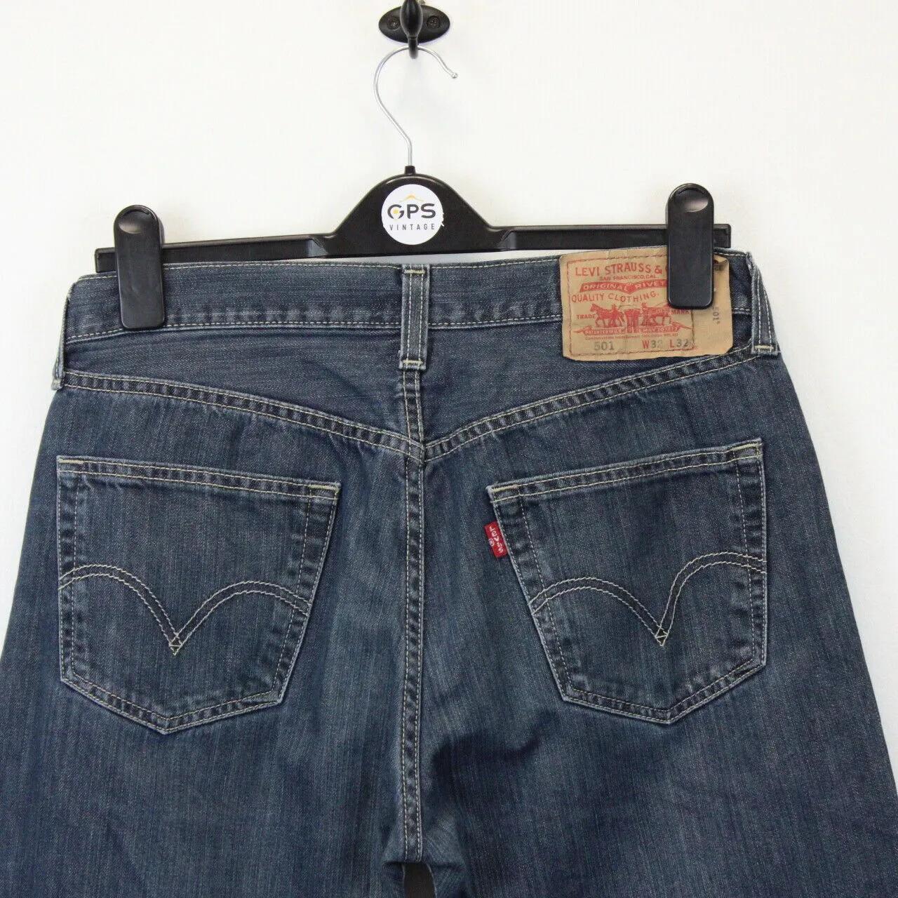 LEVIS 501 Jeans Dark Blue | W32 L32