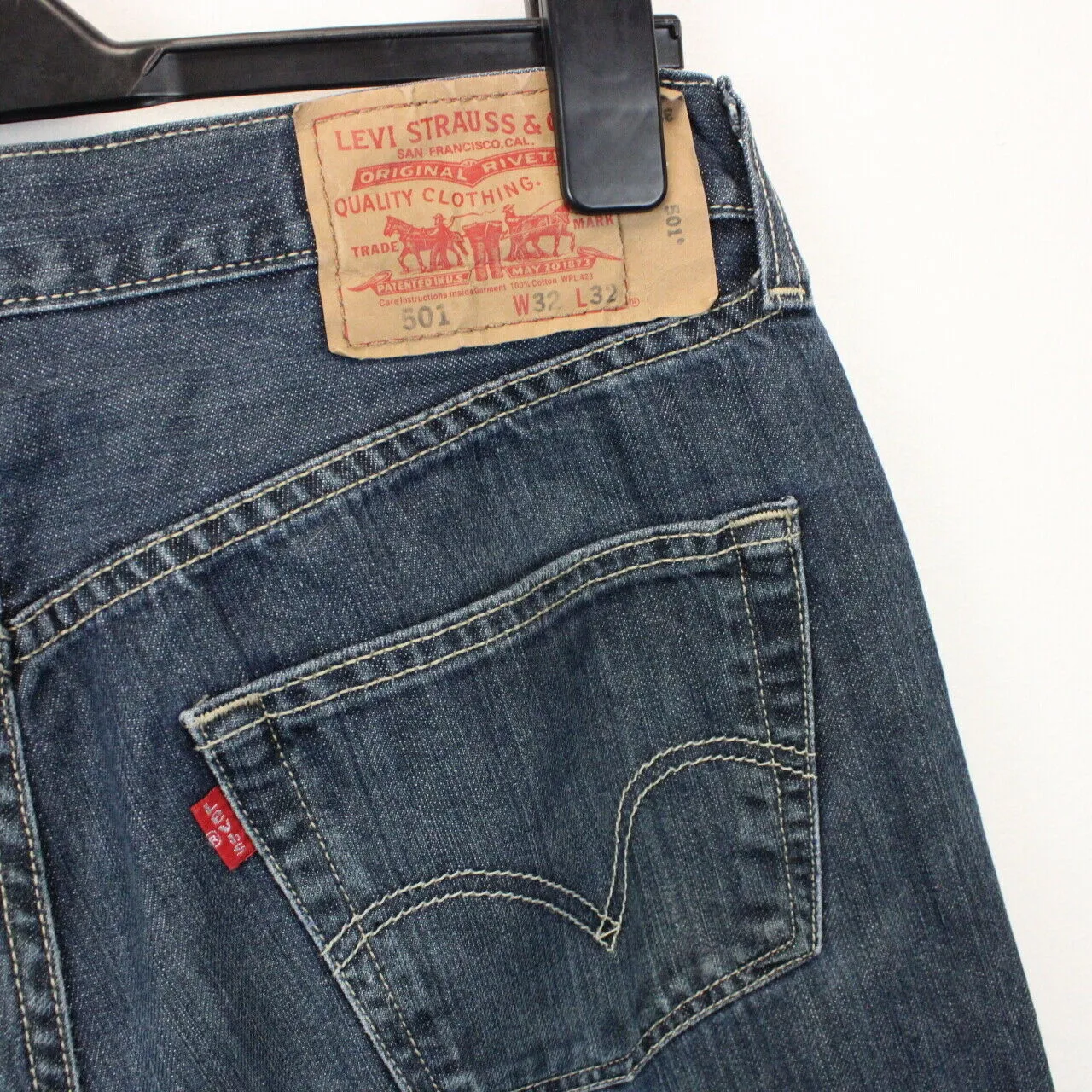 LEVIS 501 Jeans Dark Blue | W32 L32