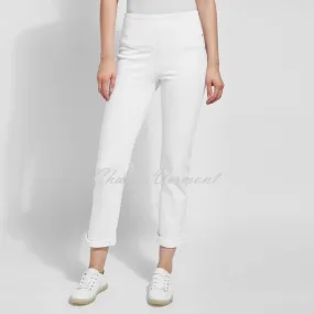 Lysse Boyfriend Denim Jean with Back Pockets – Style 1450 (White)