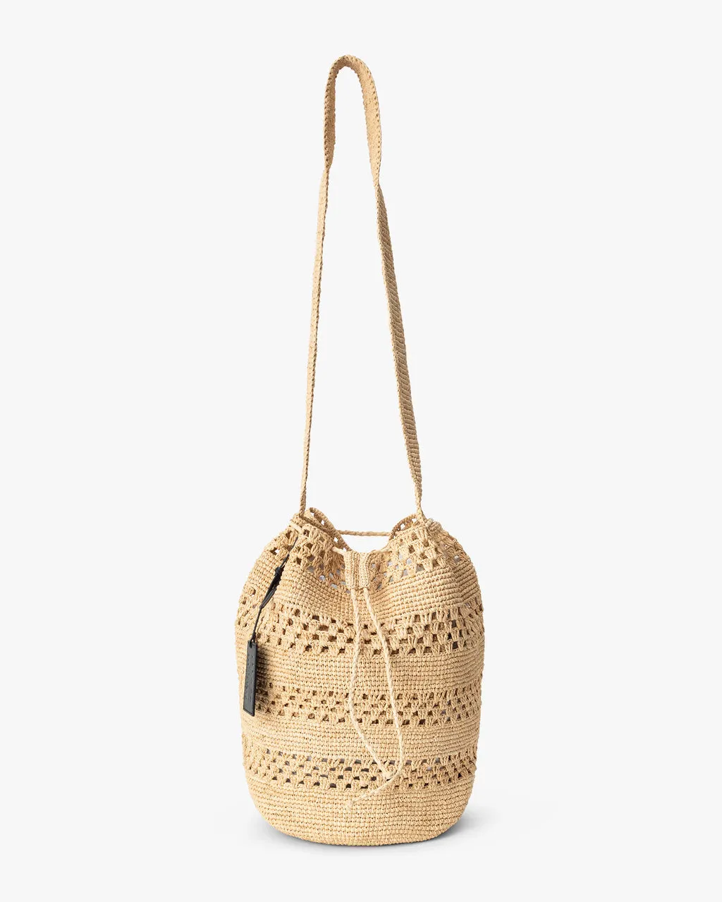 MANEBI 'Bucket' Raffia Bag