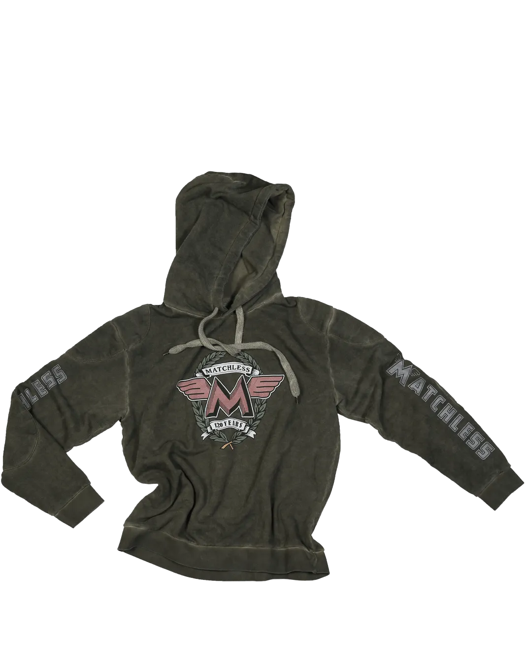 Matchless Plumstead Hood 120 Years Sweatshirt Man, military green