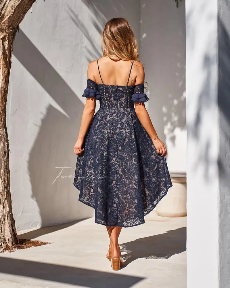 Megan Dress - Navy