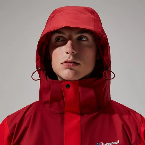 Men's Arran Jacket - Red/Dark Red