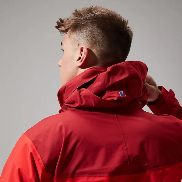 Men's Arran Jacket - Red/Dark Red