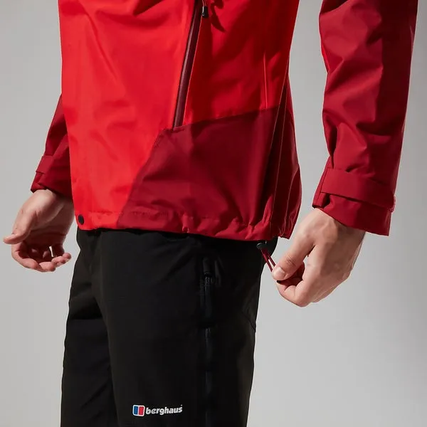 Men's Arran Jacket - Red/Dark Red