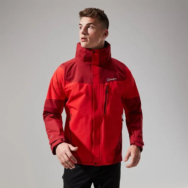 Men's Arran Jacket - Red/Dark Red