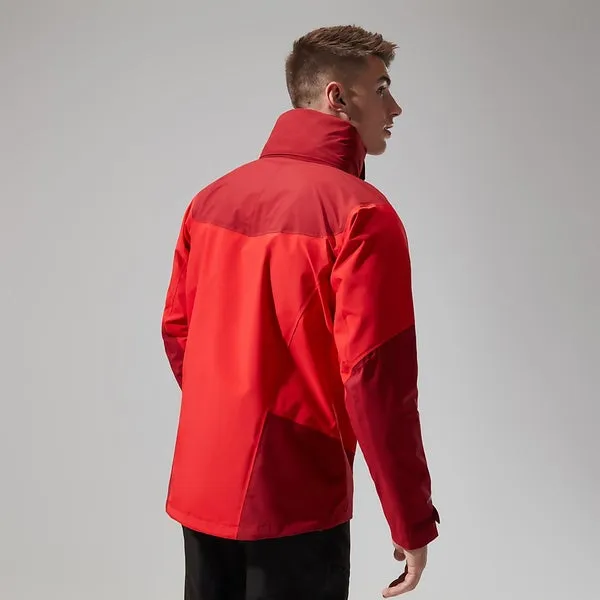 Men's Arran Jacket - Red/Dark Red