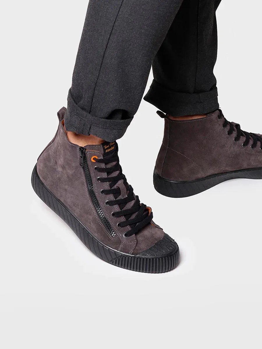 Men's Ankle boot in Suede - GERY-SY