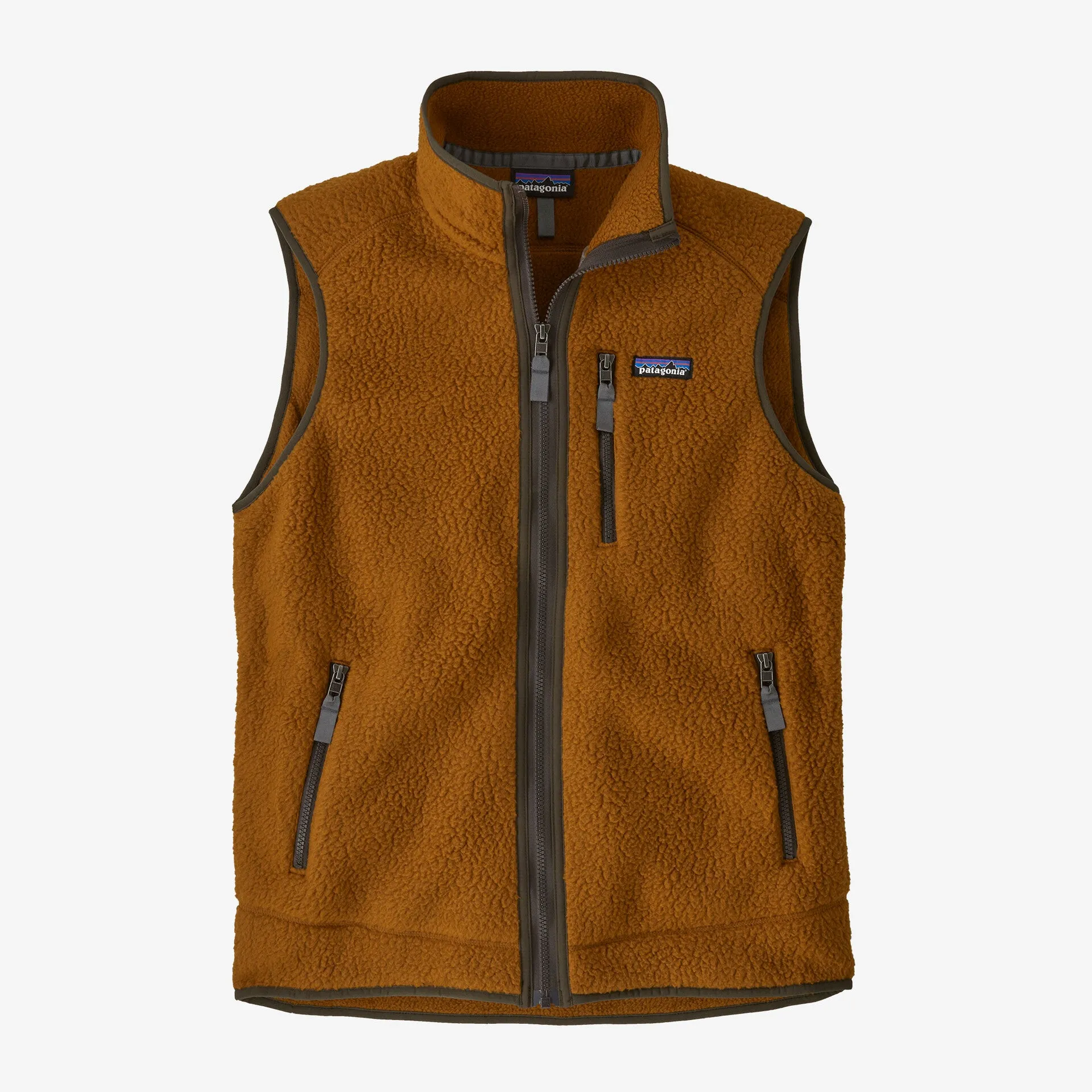 Men's Retro Pile Fleece Vest - 22821