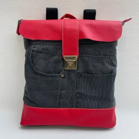 Mochila Top Caomka Recycled  Jeans · Pieza nica 15363