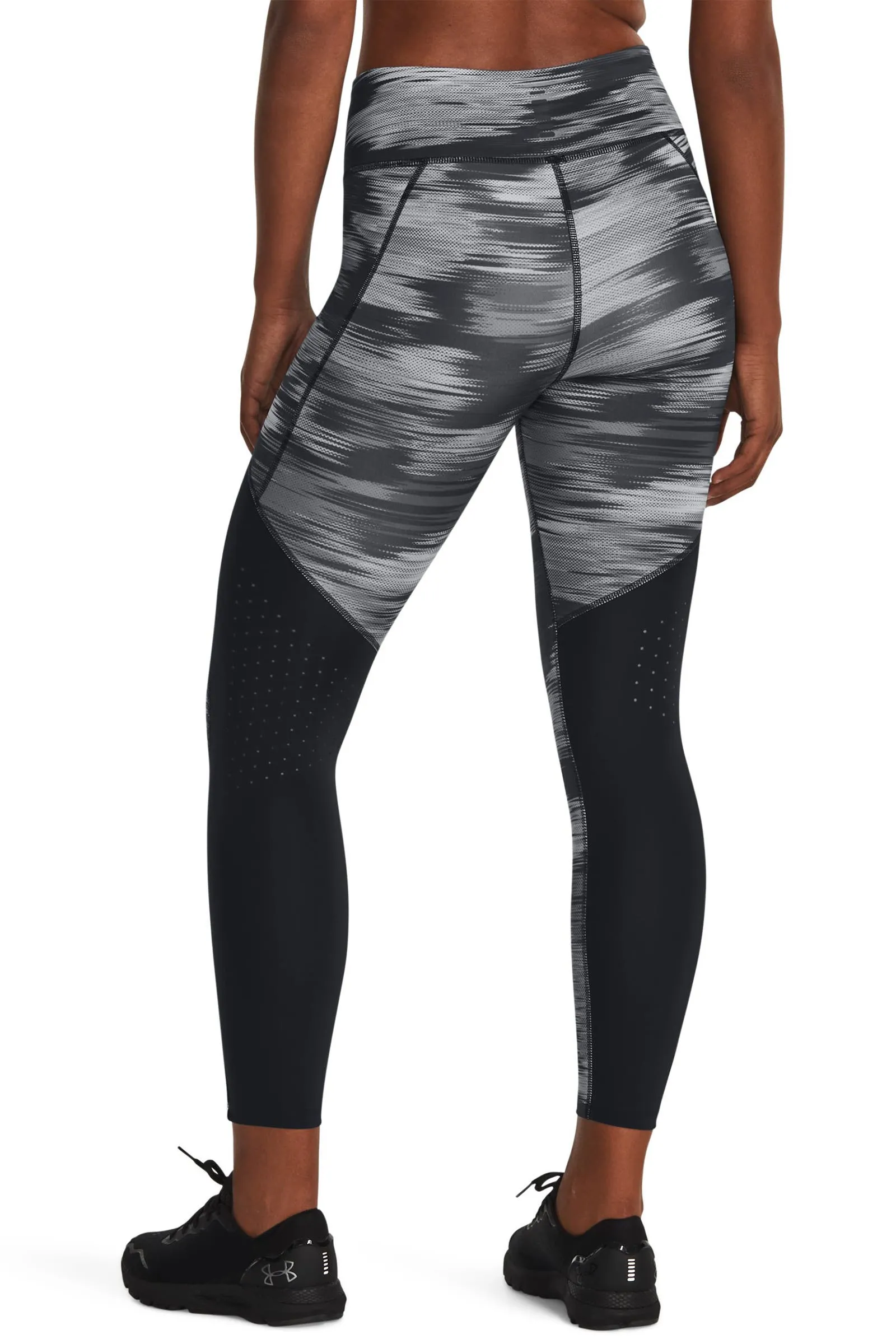 Mod Gray Reflective UA Fly Fast 3.0 Glitch Tights