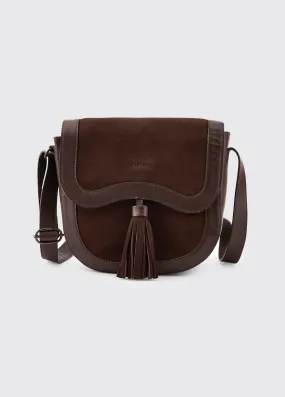 Monart Ladies Saddle Bag - Cigar